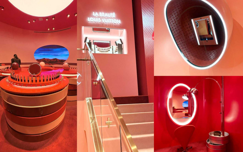 路易威登全台首間「La Beauté彩妝實驗沙龍」正式進駐品牌位於台北微風信義專門店2樓,自4月2號起正式對外開放。(圖/吳雅鈴攝、品牌提供)