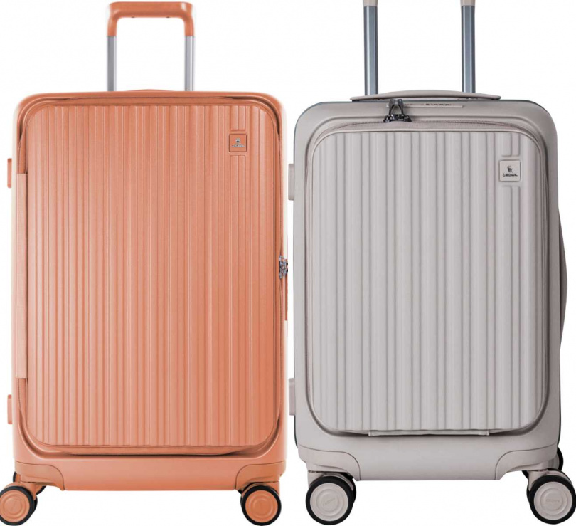 BOXY前開框架拉桿箱21吋／7,980元，26吋／9,580元，29吋／10,800元（圖／品牌提供） 