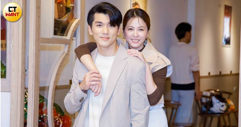 吳政澔在《好運來》跟蘇晏霈配對。（圖／趙文彬攝）