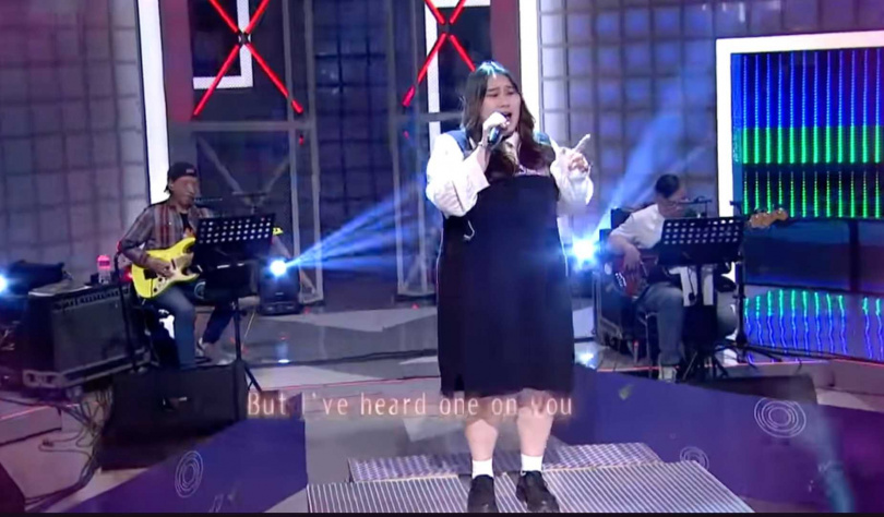 選手慈慈因酷似西洋天后Adele的嗓音與外型受到矚目。（圖／好看娛樂提供）