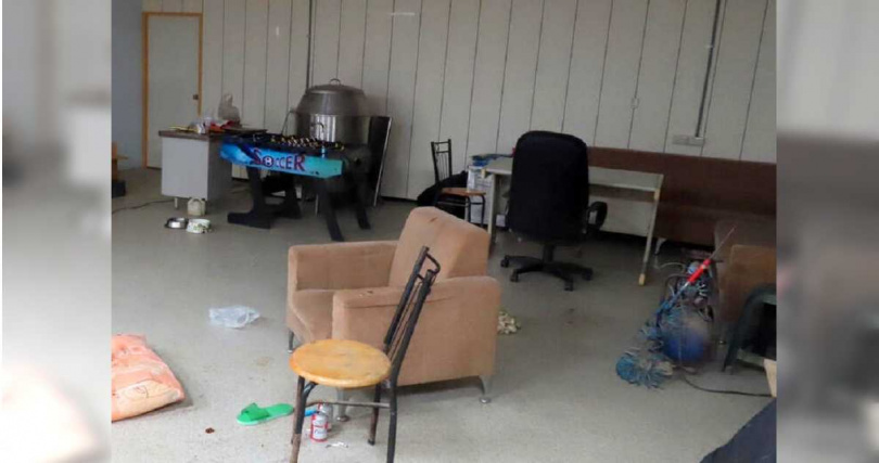 露營區福利社內的器物，全成為謝姓老闆等人施暴的工具。（圖／報系資料照）