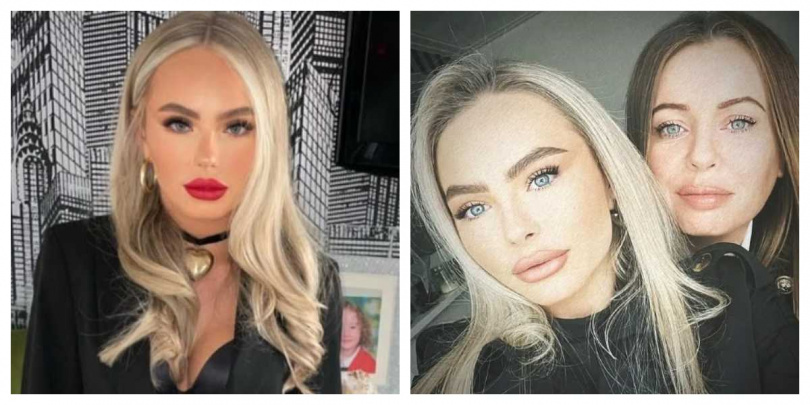 &nbsp;米婭的母親丹妮爾．麥肯納（右）發起募款，希望籌措法律與探監經費，強調女兒只是年輕時「做錯了選擇」。（圖／GoFundMe）