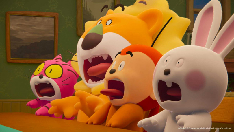 愉快動物餅登上大螢幕,下周即將在台上映。(圖/馬棋朵提供)