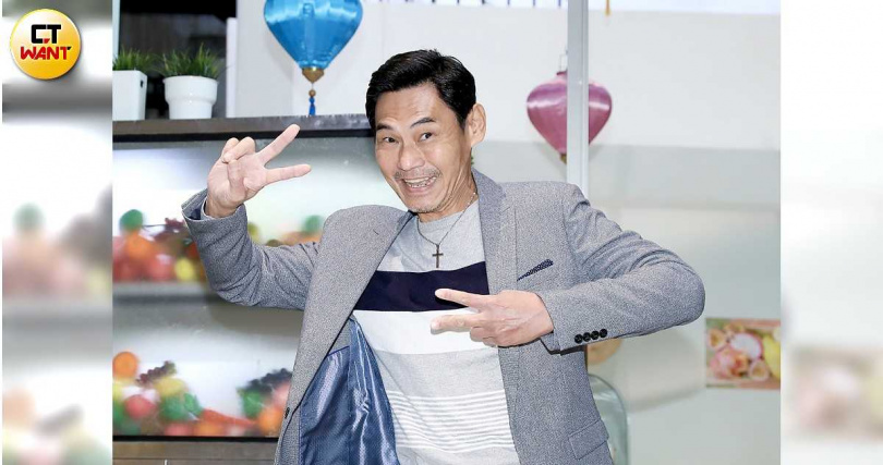 夏靖庭體能被讚爆。（圖／侯世駿攝）