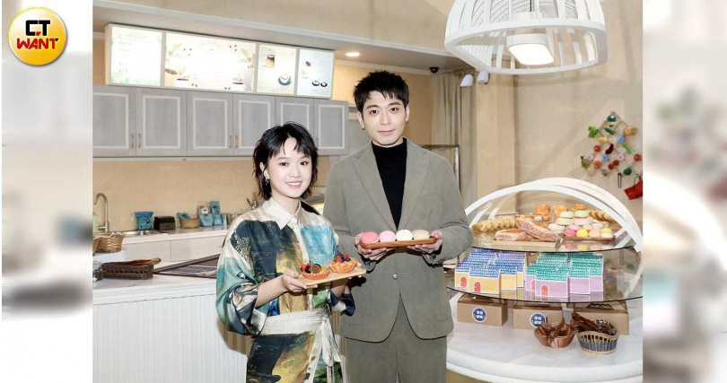 侯彥西跟嚴正嵐演夫妻。（圖／侯世駿攝）