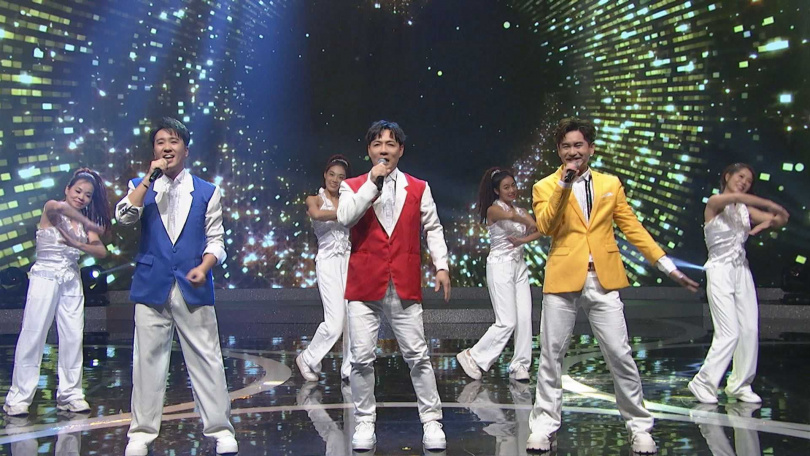 陳隨意、沈建豪、吳俊宏化身「三小虎」。（圖／中視提供）