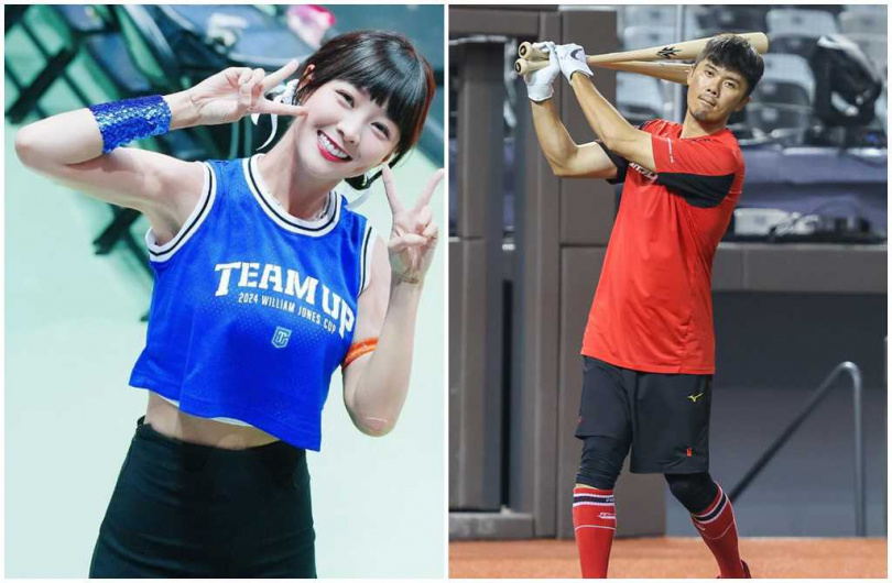 郭嚴文被拍到深夜進入籃籃香閨，兩人傳出疑似交往。（圖／翻攝自籃籃IG、報系資料照)