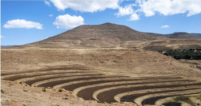 賴索托被南非共和國包圍，是世界上唯一一個海拔完全超過1000公尺的國家，被譽為「天空王國」。（圖／達志／美聯社）