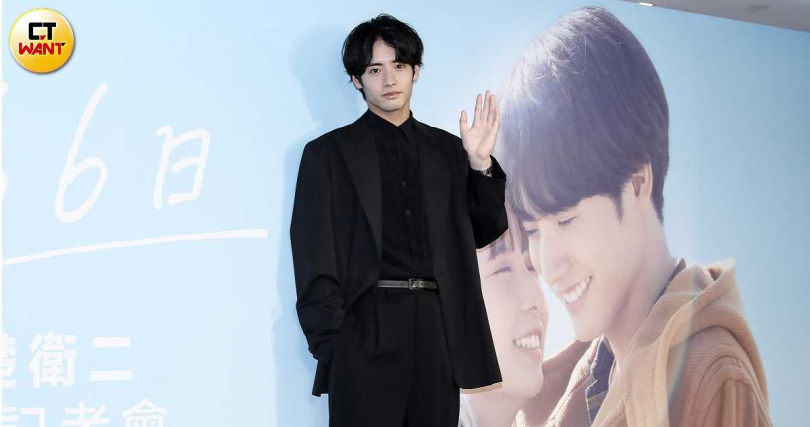 赤楚衛二分享自己的人生歌曲，他很常聽《火影忍者》第五代的片尾曲〈今まで何度も〉。（圖／侯世駿攝）