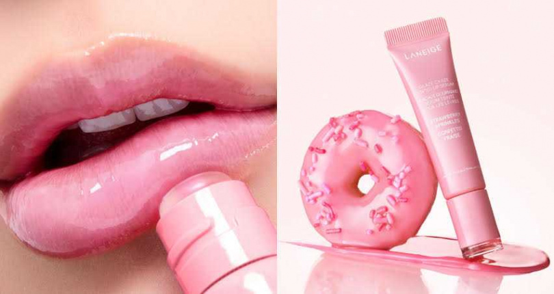 蘭芝 甜甜圈澎潤水唇釉 12g／650元（圖／品牌提供）