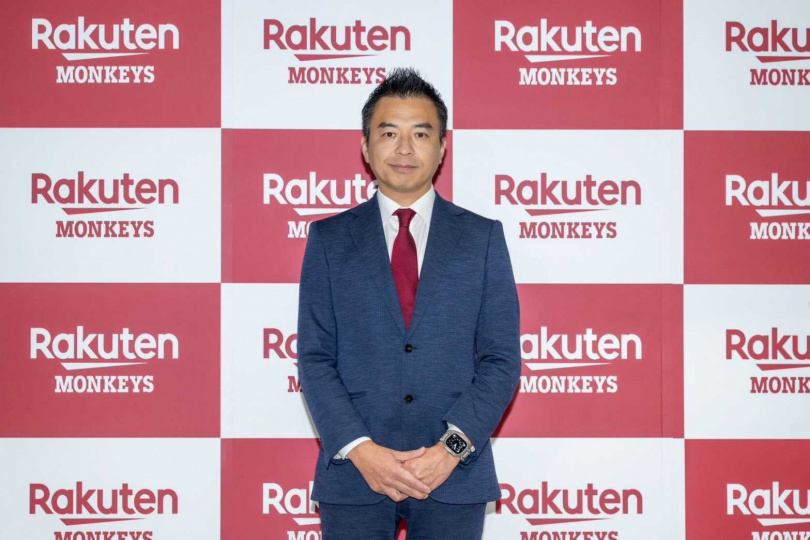 樂天桃猿代理執行長 森井誠之。（照片提供／樂天集團 、樂天桃猿）