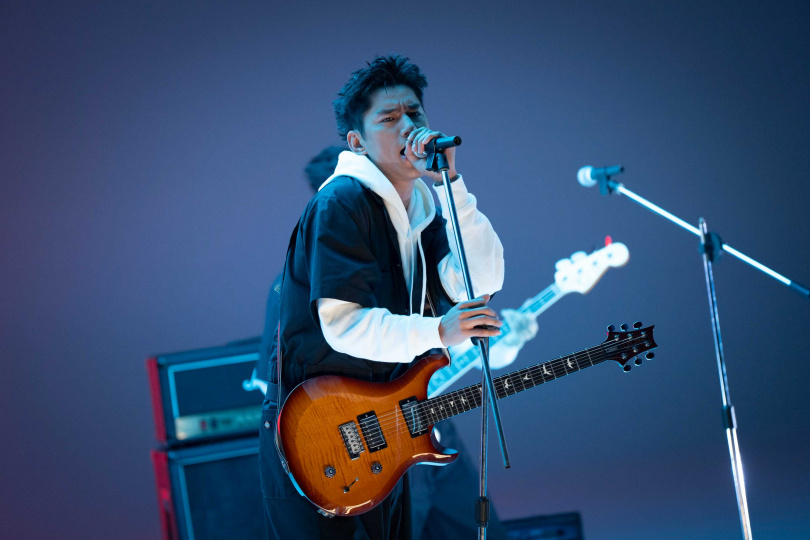 朱軒洋對於要在劇中開唱表示很難想像。（圖／公視提供）