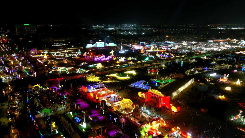 台灣燈會單日賞燈突破200萬人次，縣府感謝遊客配合並持續精進疏運。（圖／嘉義縣政府提供）