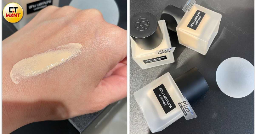 植村秀 無極限超持久輕粉底 SPF25 PA+++ 35ml / 1980元(圖/黃筱婷攝)