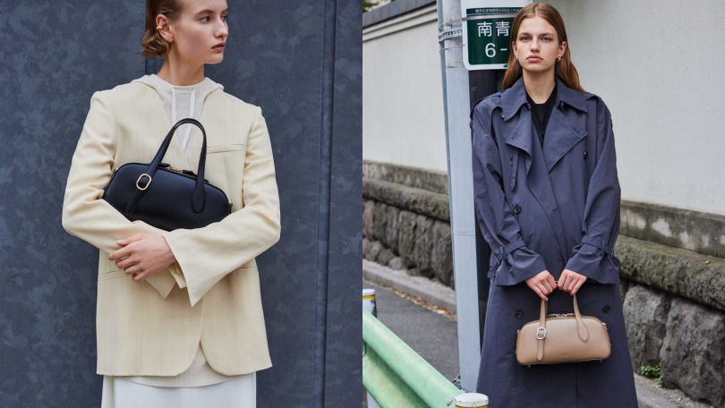 小號Asra 漫游包（黑色/大地色）／17,250元（圖／品牌提供）