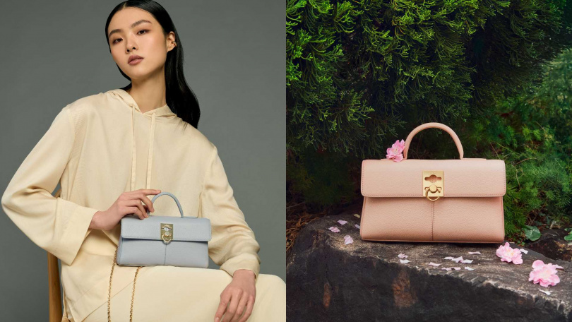 Stance Wallet（櫻花色/灰藍色）／15,980元（圖／品牌提供）