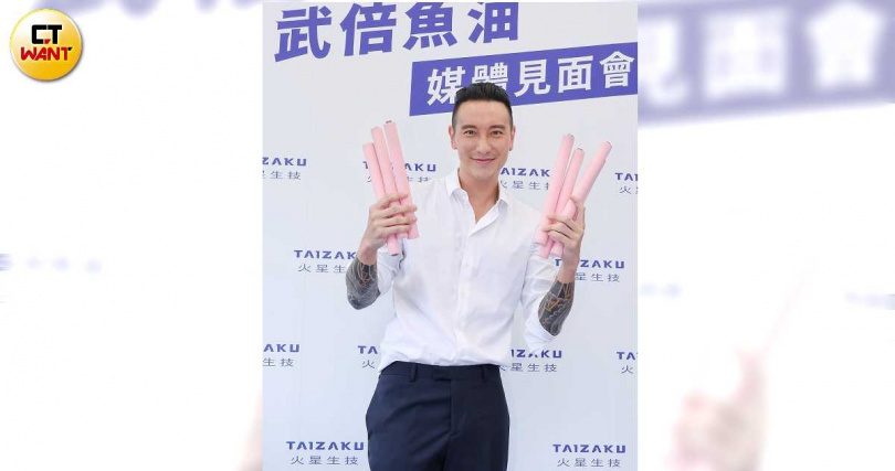 熱愛運動的王陽明，平時也會帶著5歲女兒一起運動。（圖／楊澍攝）