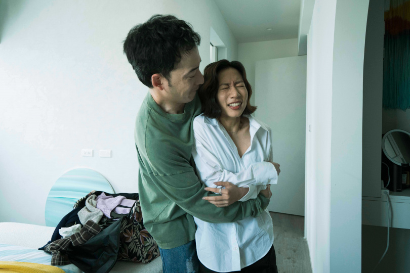 許時豪鮮少演到這樣的「動作戲」。(圖/牽猴子提供)