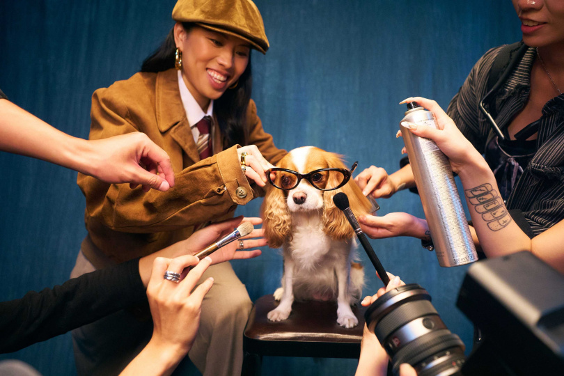 小潘出現在葛仲珊的MV中。（圖／索尼音樂提供）