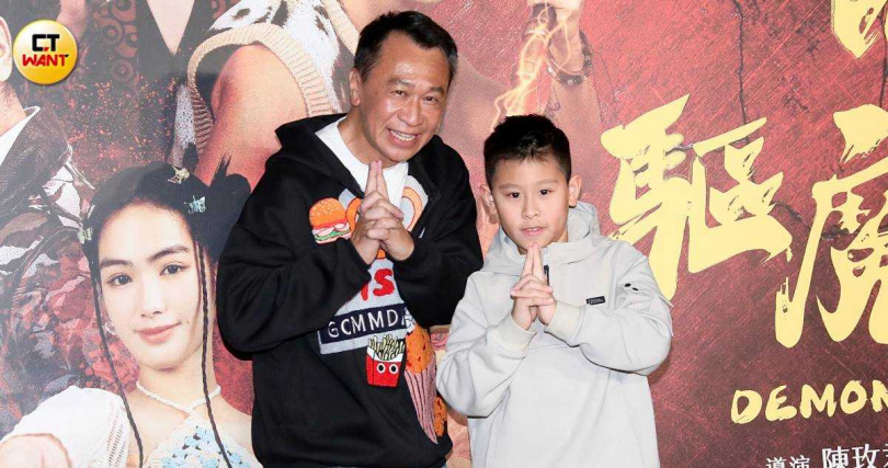 游安順與兒子游禮。（圖／侯世駿攝）