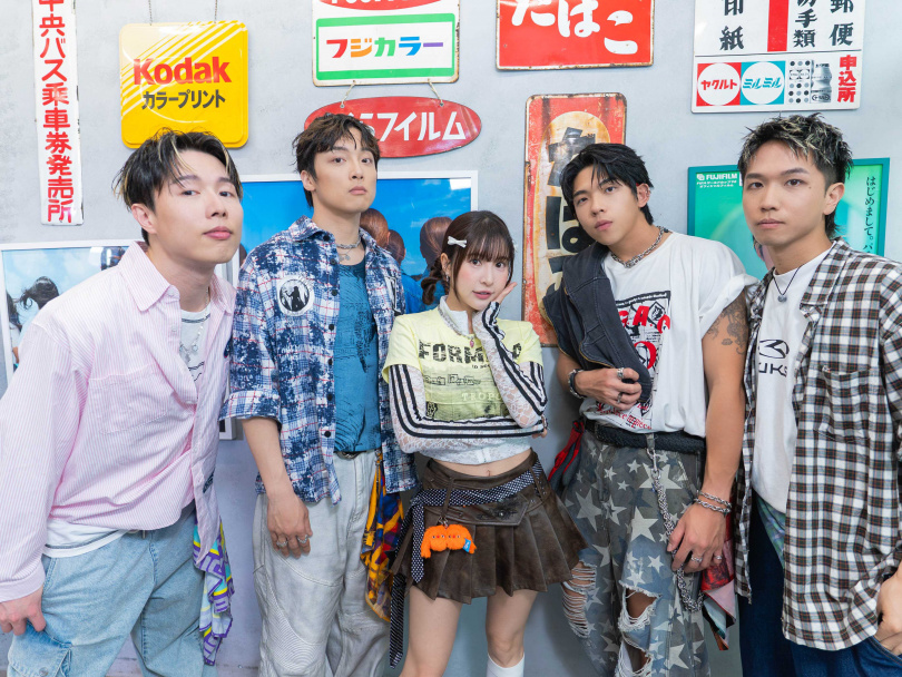 圖二:孟潔答應演出粗大Band的MV。(圖/連鍾玖美滿娛樂提供)