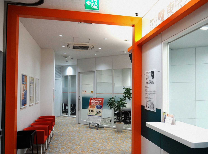 中國信託銀行將子行東京之星熊本分行遷至更具能見度的熊本市中心,營業空間擴大約兩倍,提供更完善的金融服務。(圖/中國信託銀行提供)