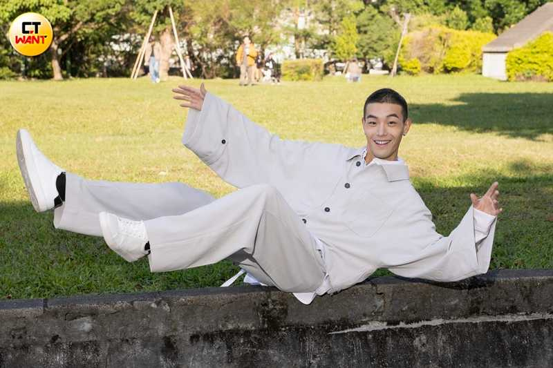 牧森演出《影后》後受到關注，打開知名度，也獲得舞台劇演出機會。（圖／楊澍攝）