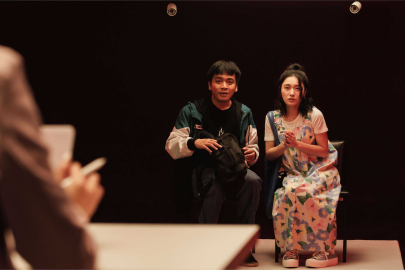 喬瑟夫(左)、葉曉霏(右)在劇中飾演年輕伴侶。(圖/公視提供)