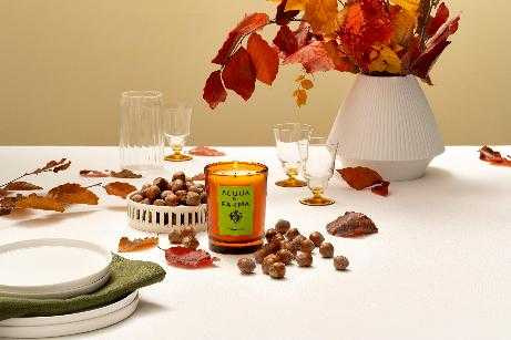 Acqua di Parma Nocciola黃金榛果香氛蠟燭 200g / 3,300元(圖/品牌提供)