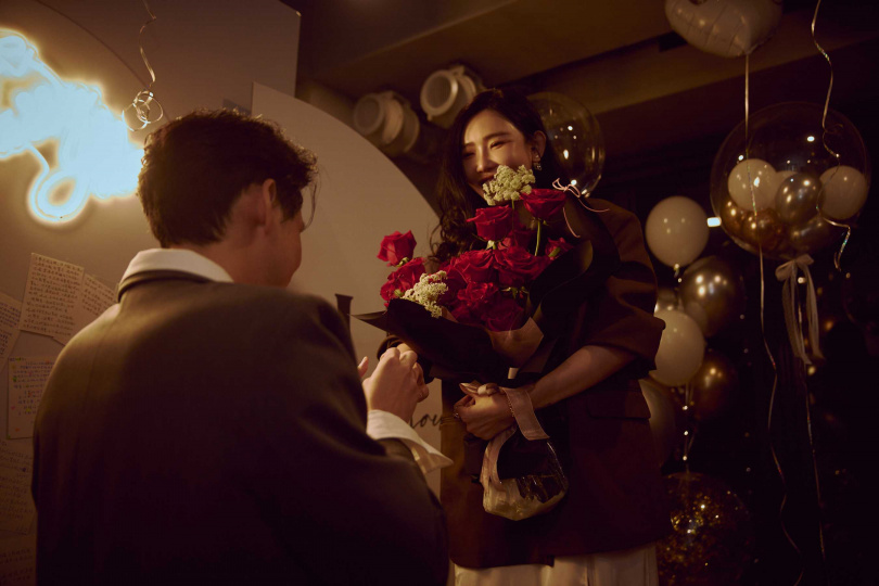 新歌〈剛剛好〉是李玉璽向妻子許允樂求婚的祕密武器。（圖／晴空鳥提供）