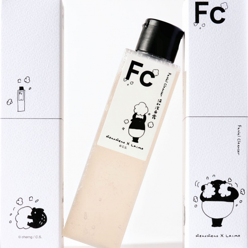 m̄enom̄eno LAIMO聯名版Fc溫和潔面露160g/680元。(圖/品牌提供)