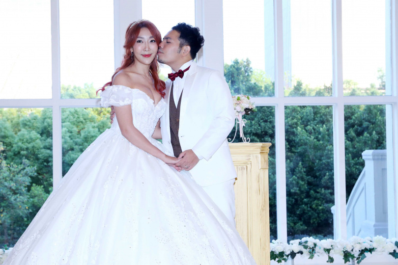 2020年李宓與脫口秀演員阿Q結婚，婚後育有五名子女。（圖／本刊資料照）