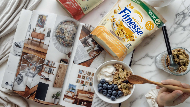 即日起到3/6，全聯推出「雀巢纖怡全榖脆」第二件5折，可把「蜂蜜燕麥」、「蔓越莓南瓜子」兩種口味一次帶回家。（圖／雀巢提供）