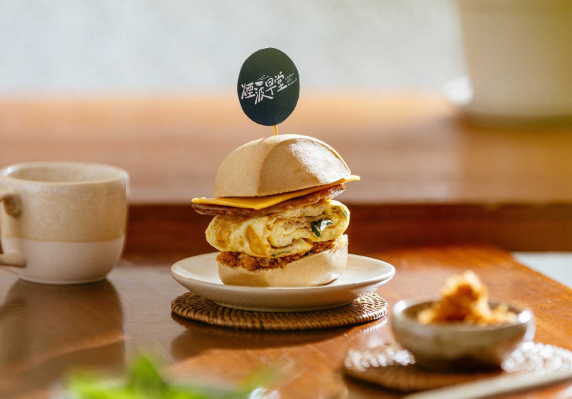軟食力的「扛棒尚好饅力堡」將於新一季煙波早堂提供，讓入住煙波飯店的房客可以品嘗。（圖／煙波集團提供）