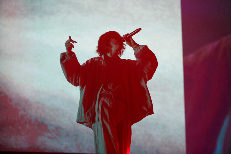 米津玄師演唱人氣神曲《Lemon》時，掀起全場最高潮。（圖／大鴻藝術提供）