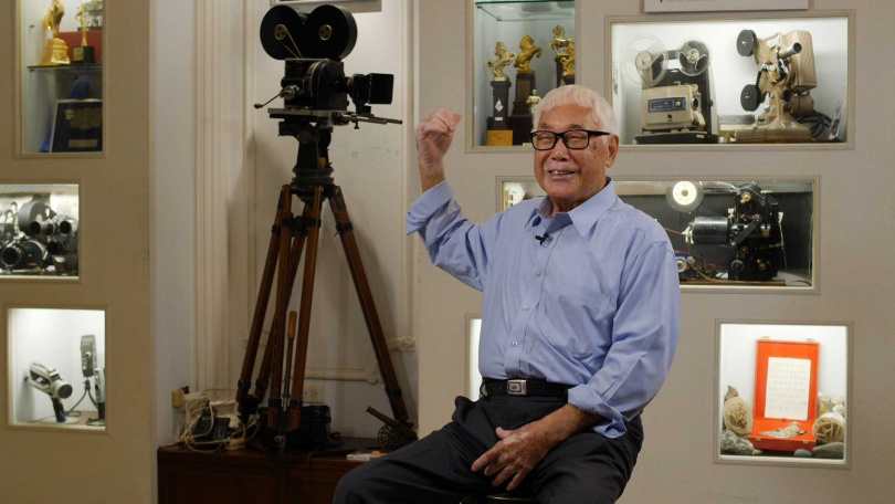 攝影師林贊庭2021年拿下第金馬獎「終身成就獎」。(圖/國家影視聽中心提供)