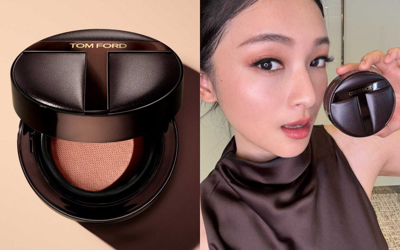 TOM FORD立體光影柔霧氣墊粉餅SPF40/PA+++／3,000元（圖／吳雅鈴攝、品牌提供）