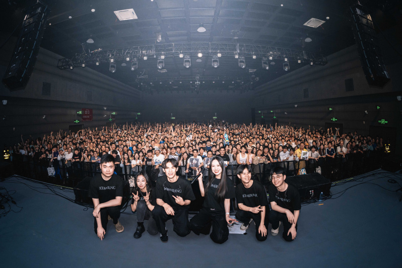 孫盛希在西安站巡演時罕見在舞台上落淚。（圖／滾石唱片提供）