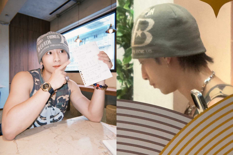 曹家齊的打扮很有特色。（圖／翻攝自曹家齊IG、讀者提供）