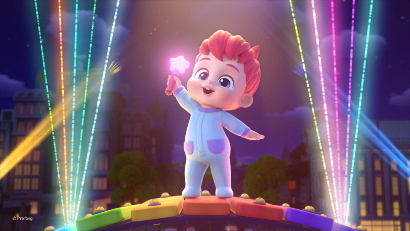 「兒童界人氣巨星」貝貝彬全新奇幻冒險首登大銀幕。(圖/甲上娛樂提供)