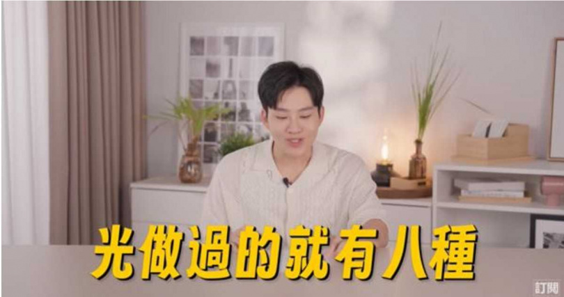 Joeman分享8項醫美經驗，其中以肉毒與雷射最推薦男性嘗試。（圖／翻攝自YT，Joeman）