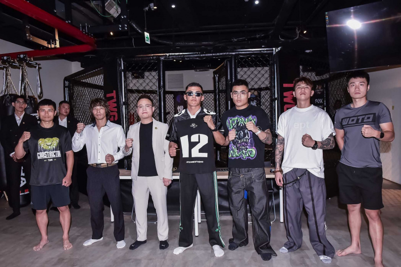 超大型格鬥賽事《TWG FINAL CHAMPION - 最終王者之戰》，16日舉辦行前記者會。（圖／TWG提供）