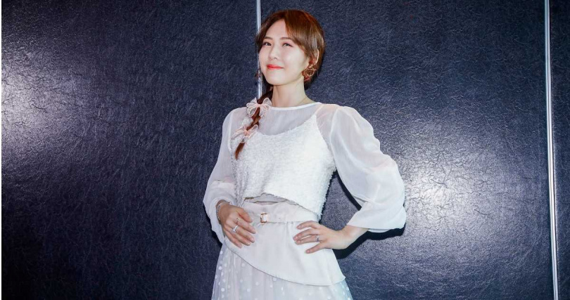 吳申梅和Eric在2022年11月11日登記結婚，至今2年多她的肚皮一直沒動靜。（圖／趙文彬攝）