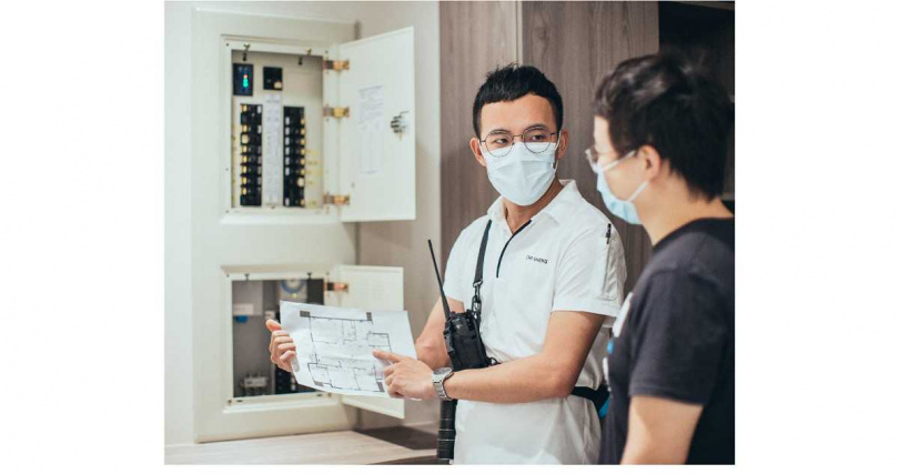 鉅陞委託「第三方驗屋公司」自主驗屋,超越業界標準層層把關屋況品質(圖/客戶提供)。