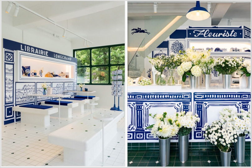 圖說：現場有職人咖啡館和靜巷花藝舖，選購客製花束，帶回專屬法式浪漫。（圖／品牌提供）