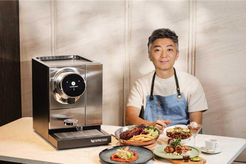 Nespresso攜手連續九年獲得亞洲50大餐廳MUME主廚林泉，將星饗晨宴移師高雄H2O HOTEL水京棧國際酒店。（圖／Nespresso提供）