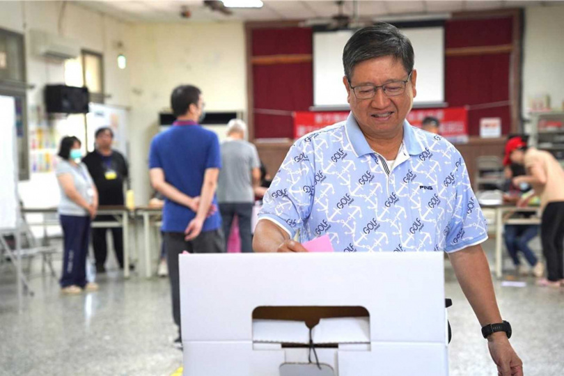 新竹縣長楊文科(圖)2026年將兩屆任期屆滿,誰來接棒引發關注。(圖/報系資料照)