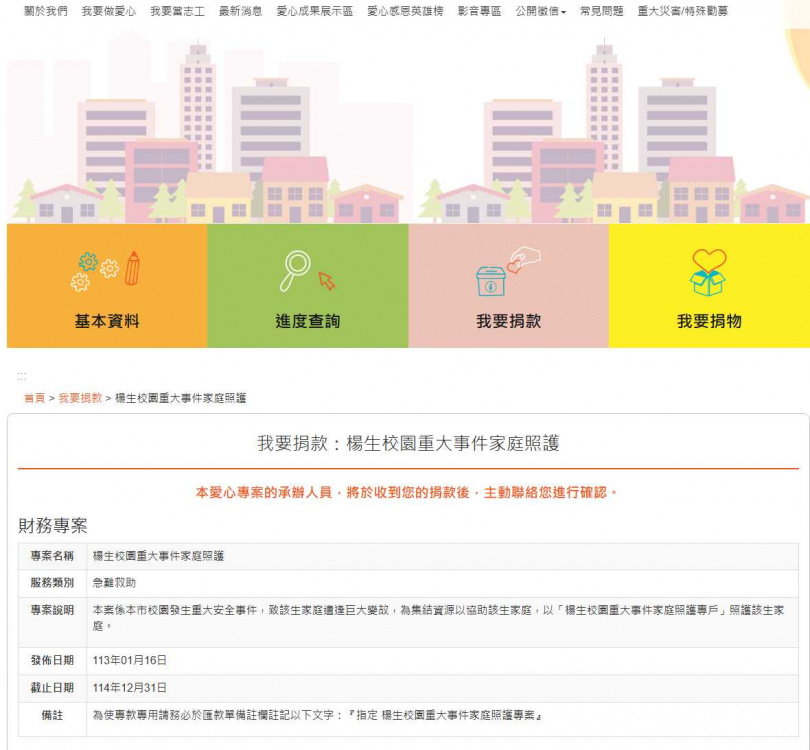 （圖／新北市好日子愛心大平台）