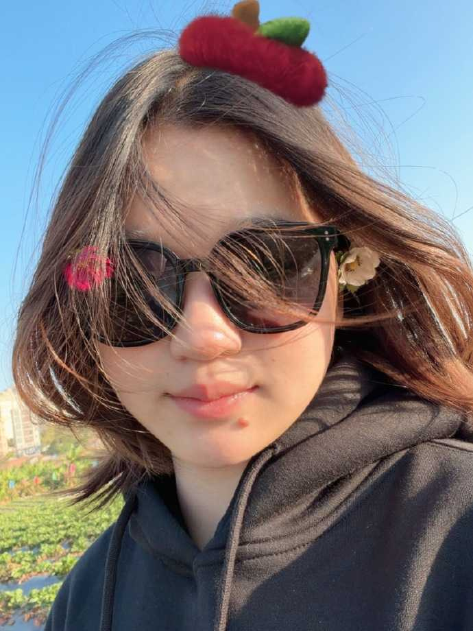 全紅嬋留長髮。（圖／翻攝微博／全紅嬋）