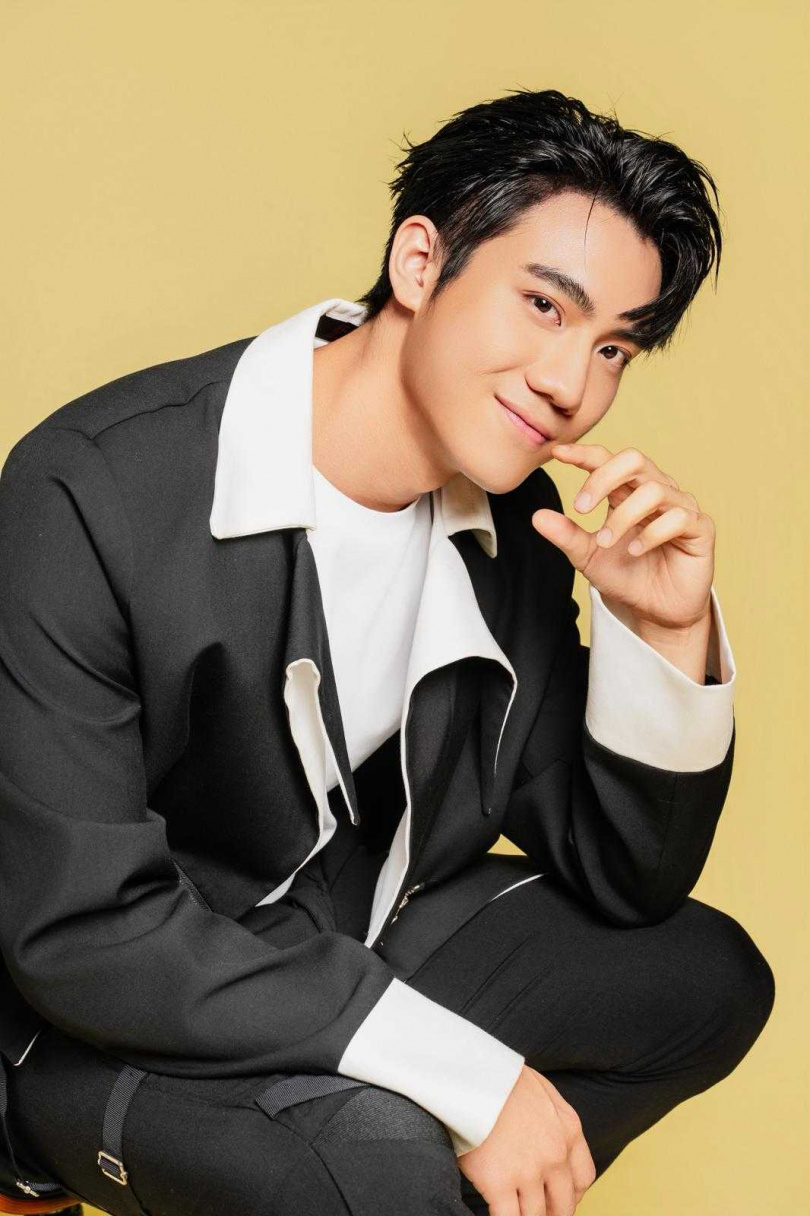 謝大軍外型陽光帥氣，因神似明星臉而被媒體稱為「小王力宏」。（圖／艾迪昇提供）